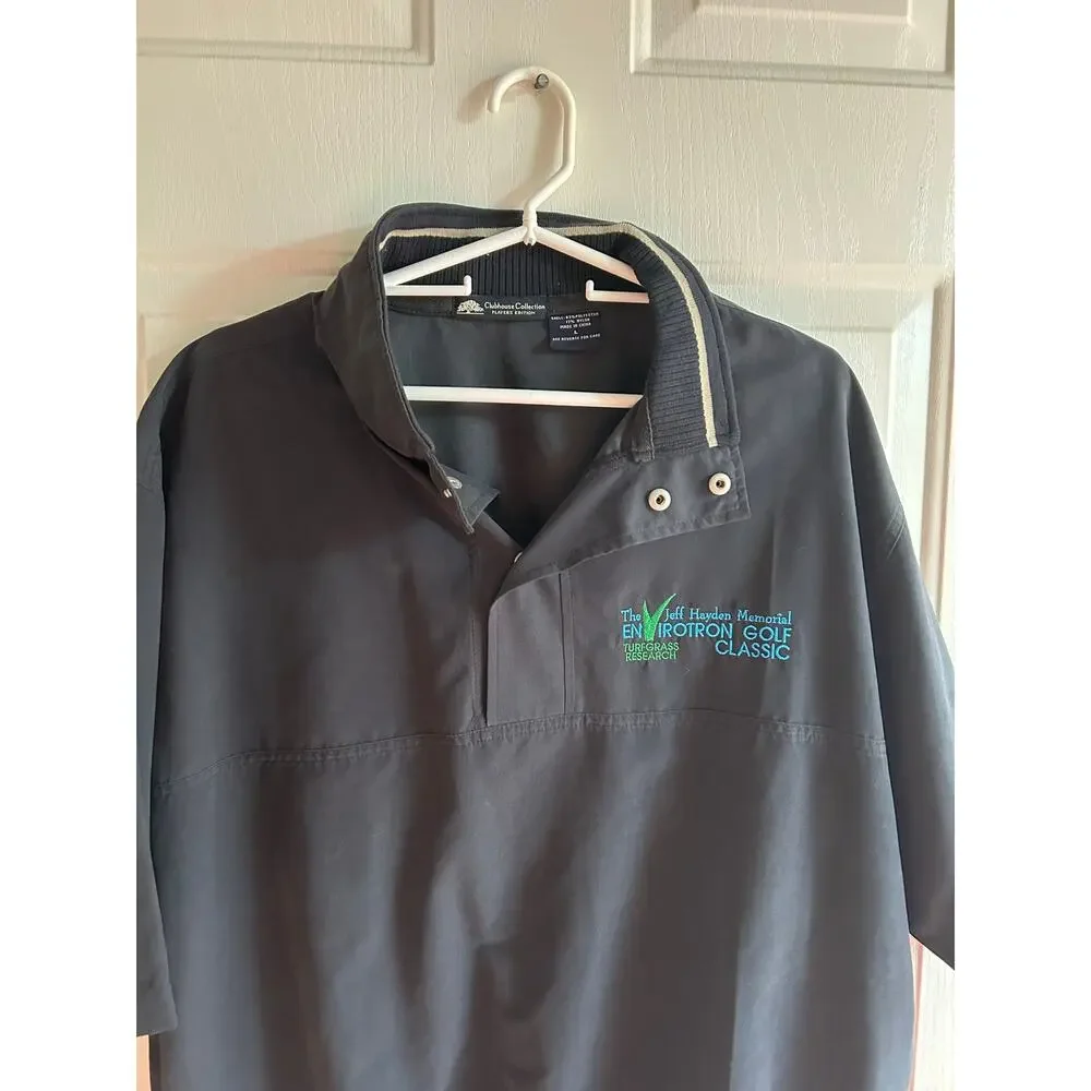 Men’s Clubhouse Collection Player’s Edition Golf ⛳️ SS Shirt Shacket size Large